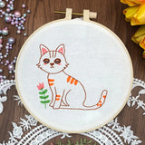 Animal Friends Beginner Embroidery Kit Kits For Stitchers