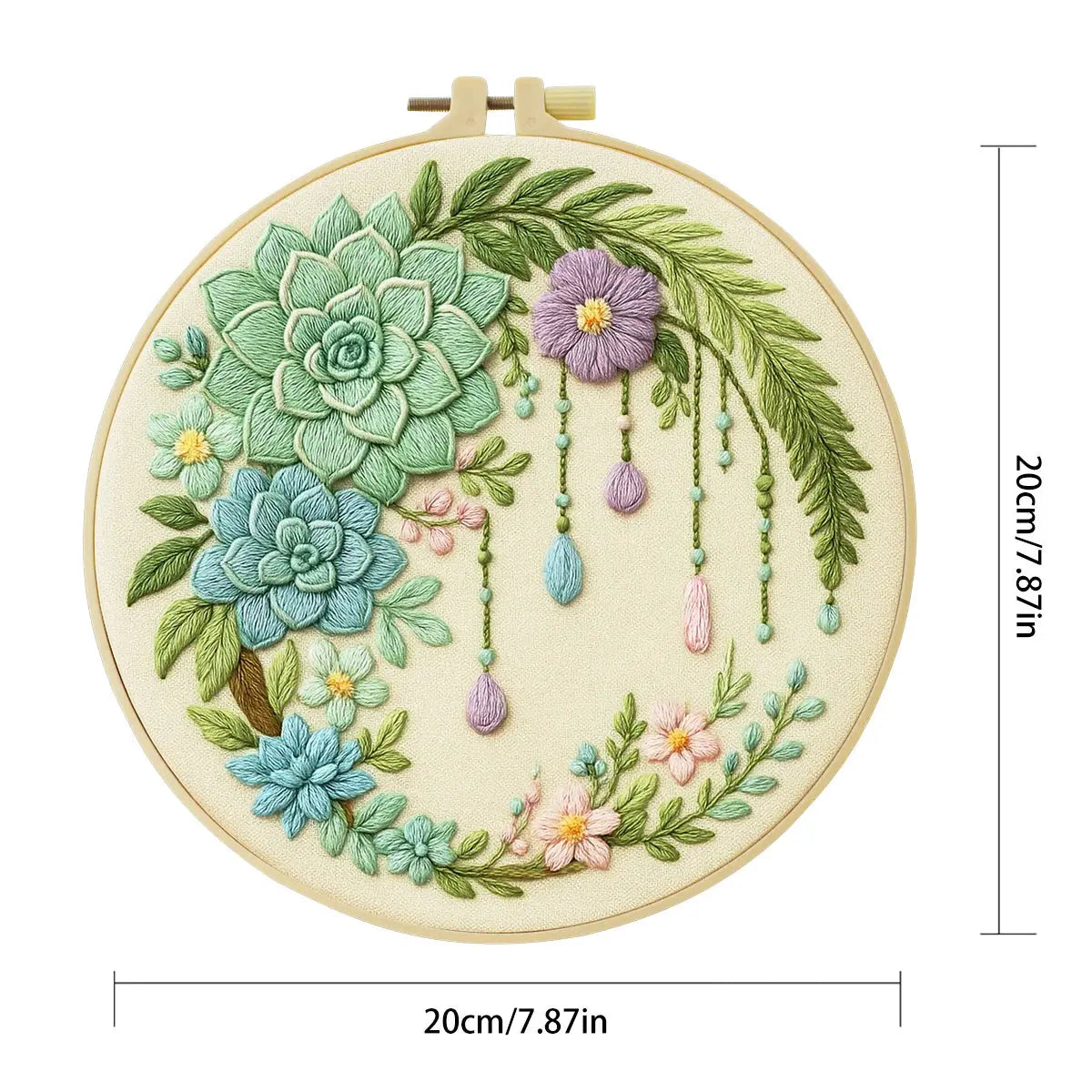 Floral Embroidery Starter Kit The Stichers Heavane