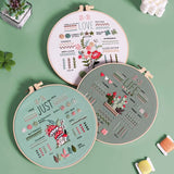 3-Piece Beginner Embroidery Kit Set Kits For Stitchers