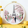 Springtime Paris Love Embroidery Kit 🌸🗼💕 Kits For Stitchers