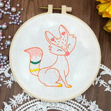 Animal Friends Beginner Embroidery Kit Kits For Stitchers