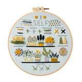3-Piece Beginner Embroidery Stitch Learning Kit Kits For Stitchers