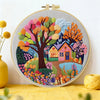 Forest Cabin Embroidery Starter Kit