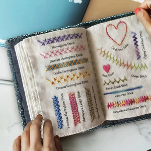 Embroidery Stitch Practice Book Kits For Stitchers