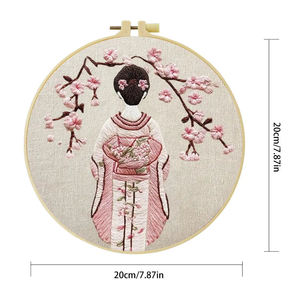Kimono Princess Embroidery Kit