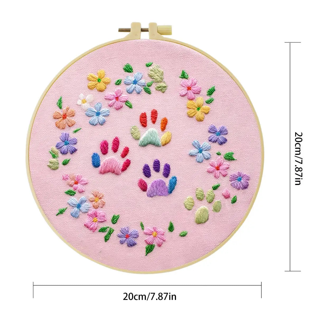 Small Fresh Pattern Embroidery Kit