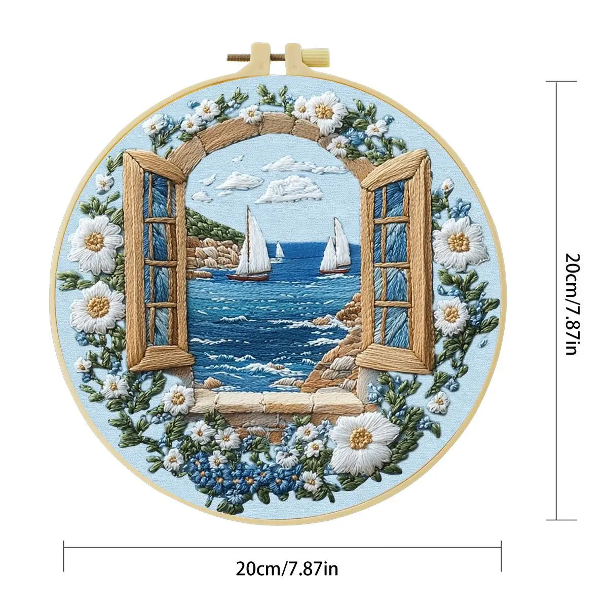 Window View Embroidery Starter Kit