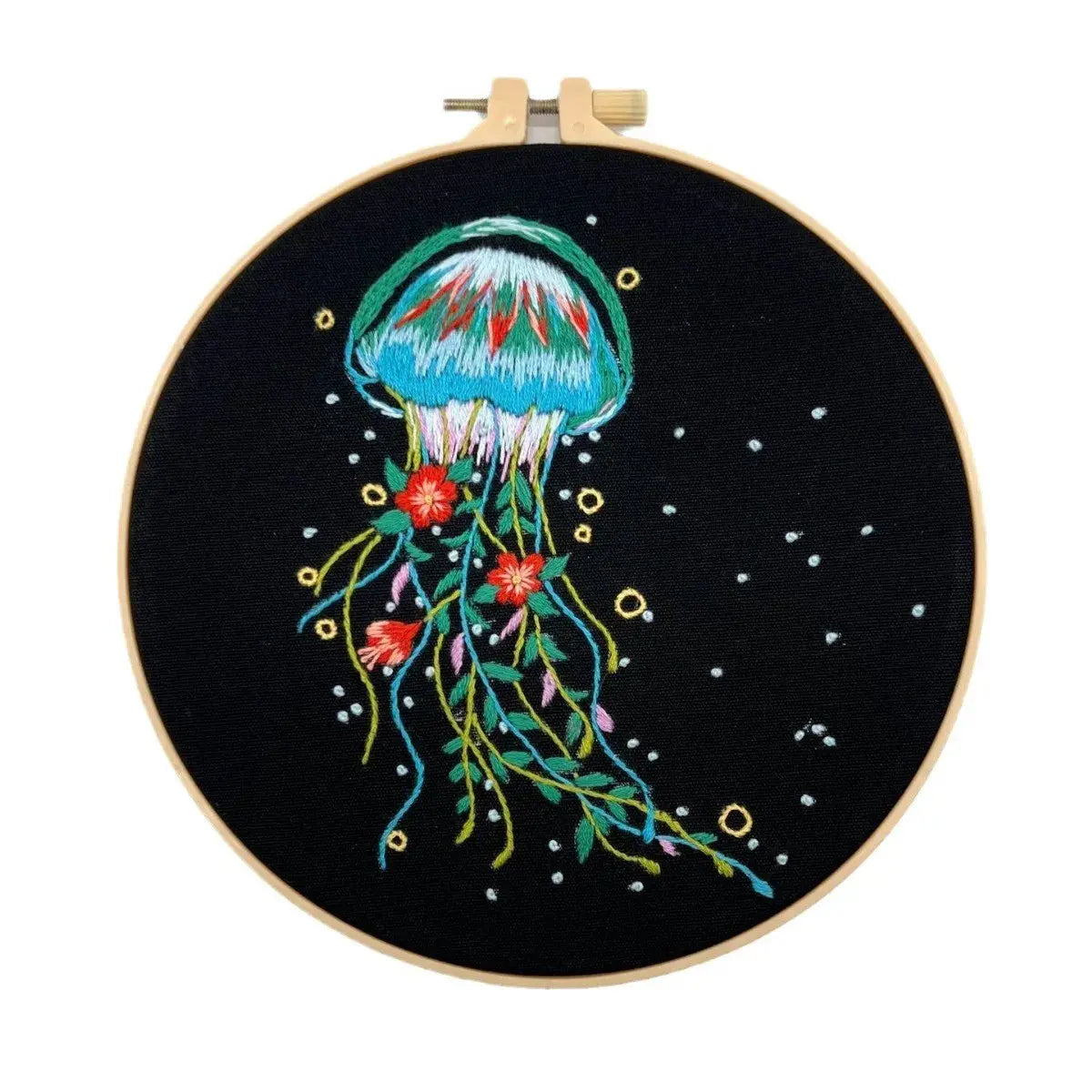 Jellyfish Embroidery Starter Kit The Stichers Heavane