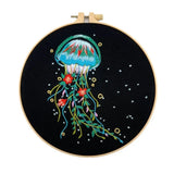 Jellyfish Embroidery Starter Kit The Stichers Heavane