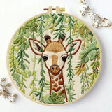 Giraffe Embroidery Kit
