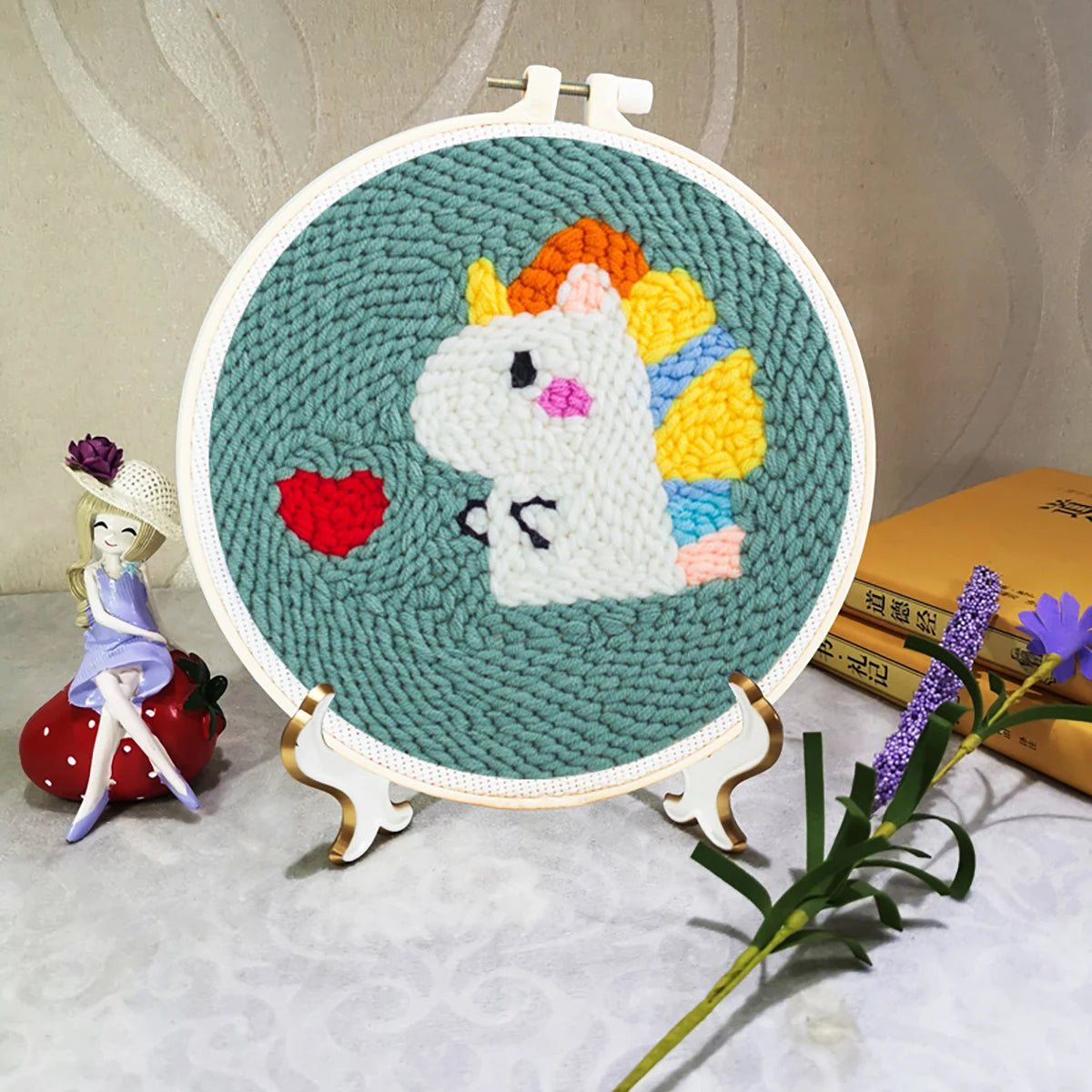 Cute Halloween Characters Embroidery Kit Collection – 6 Designs