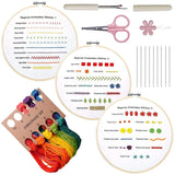 30-Stitch Beginner Embroidery Sampler Kit ⭐ Kits For Stitchers