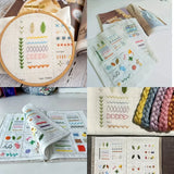 Embroidery Stitch Practice Book Kits For Stitchers
