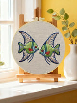 Tropical Fish Embroidery Kit Kits For Stitchers