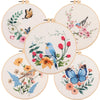 Bird & Butterfly Hand Embroidery Kit