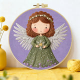 Angel Girl Embroidery Kit