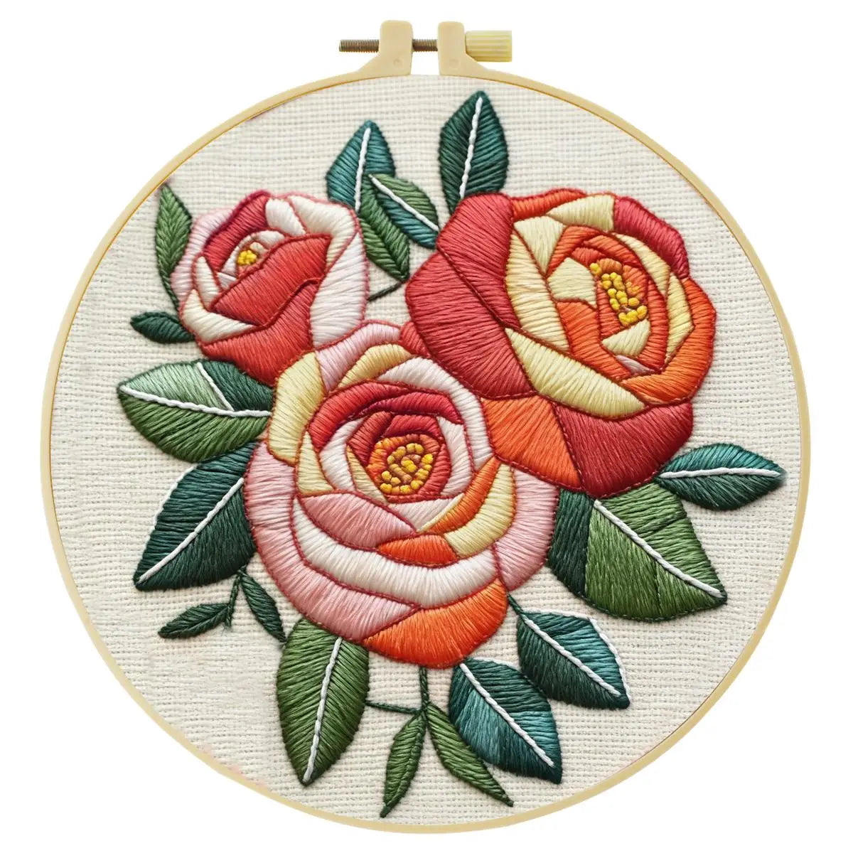 Rose Embroidery Starter Kit