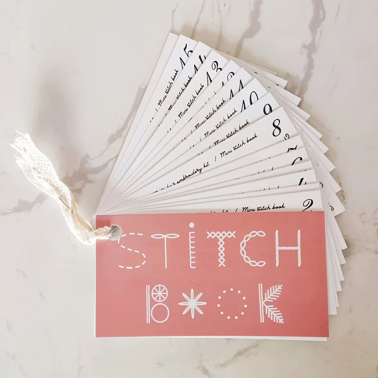 Embroidery Stitch Guide Book Kits For Stitchers