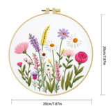 Wildflower Garden Hand Embroidery Kit The Stichers Heavane
