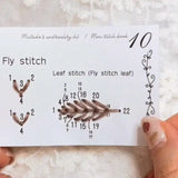 Embroidery Stitch Guide Book Kits For Stitchers