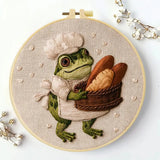 Baker Frog Embroidery Kit Kits For Stitchers
