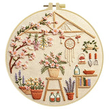 Cozy Botanical Garden Embroidery Kit Kits For Stitchers