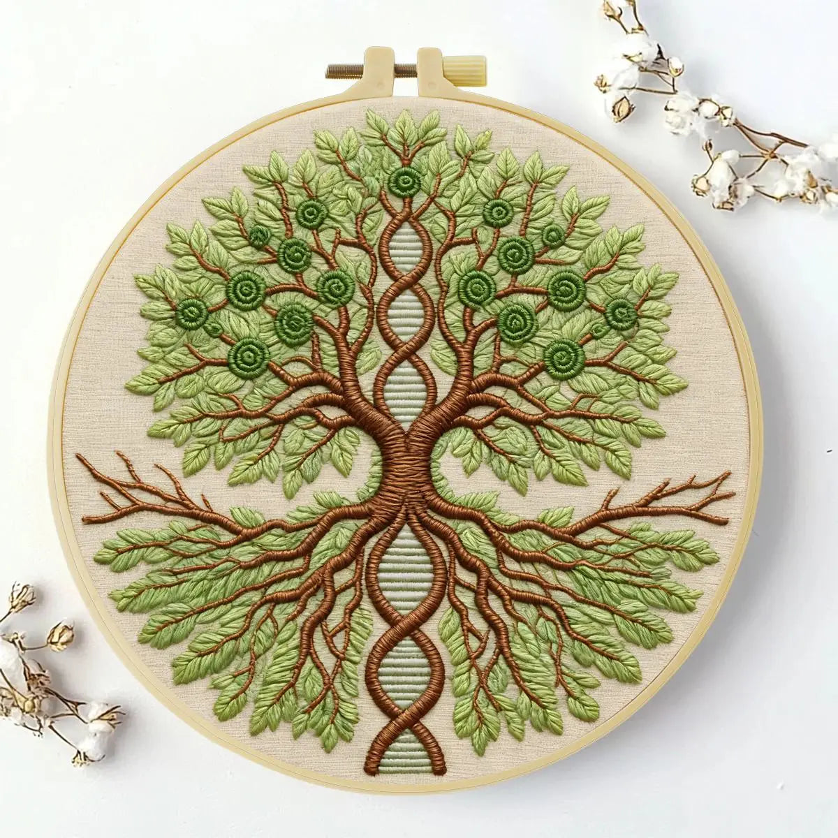 Tree of Life DNA Embroidery Kit Kits For Stitchers
