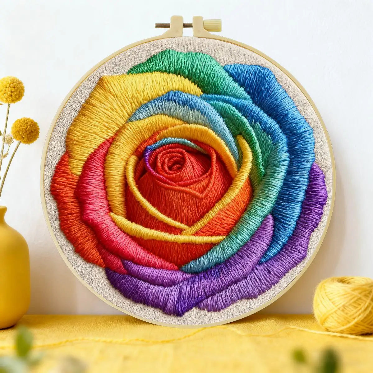 Flower Embroidery Starter Kit
