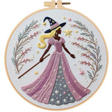 Enchanted Witch Hand Embroidery Kit The Stichers Heavane