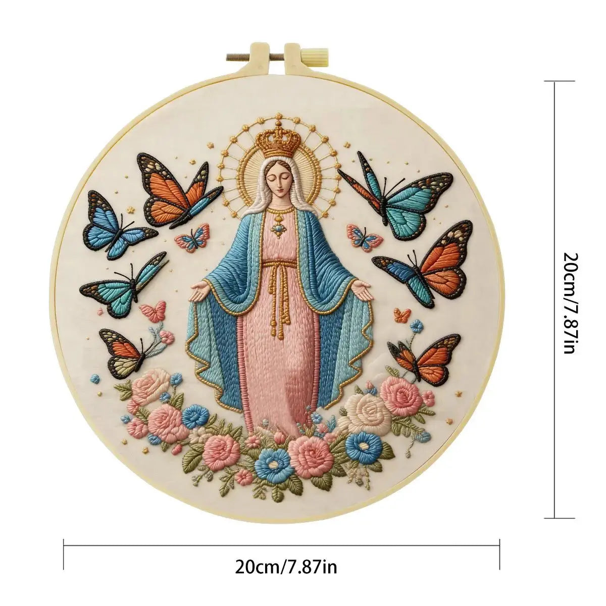 Our Lady of Grace Embroidery Kit Kits For Stitchers