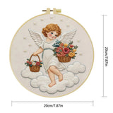 Floral Angel Embroidery Kit Kits For Stitchers