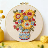 Retro Vase Embroidery Starter Kit