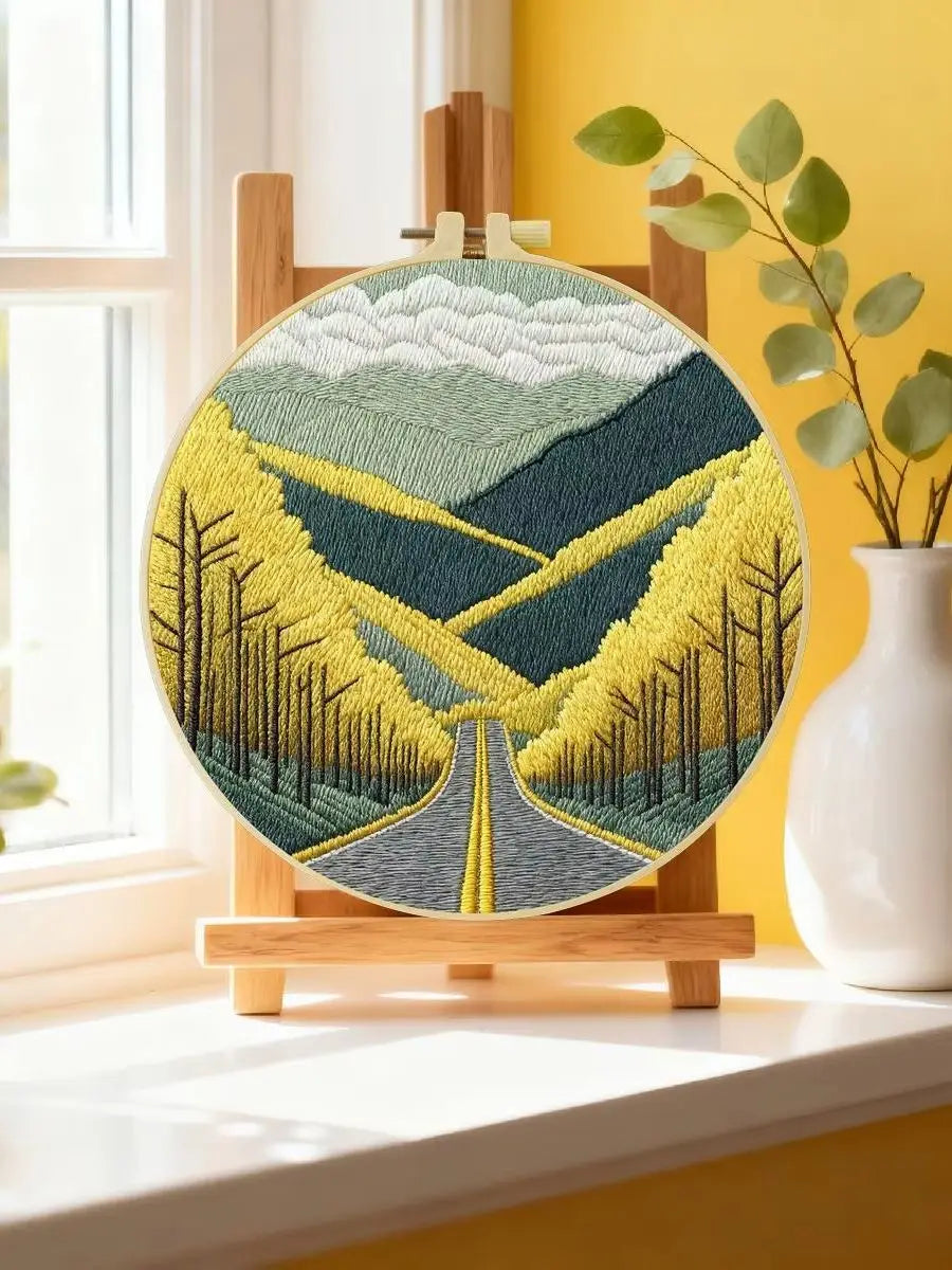 Leaves Embroidery Kit