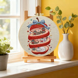 Strawberry Kitten Haven Embroidery Kit Kits For Stitchers