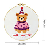 Sweater Bear Embroidery Kit