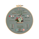 3-Piece Beginner Embroidery Stitch Practice Kit Kits For Stitchers