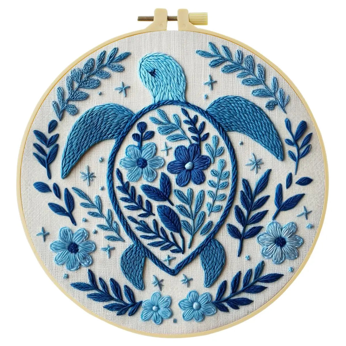 Sea Turtle Embroidery Starter Kit
