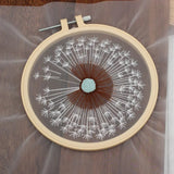 Transparent Double-Sided Flower Embroidery Starter Kit