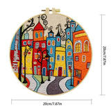 Colorful Street Embroidery Kit