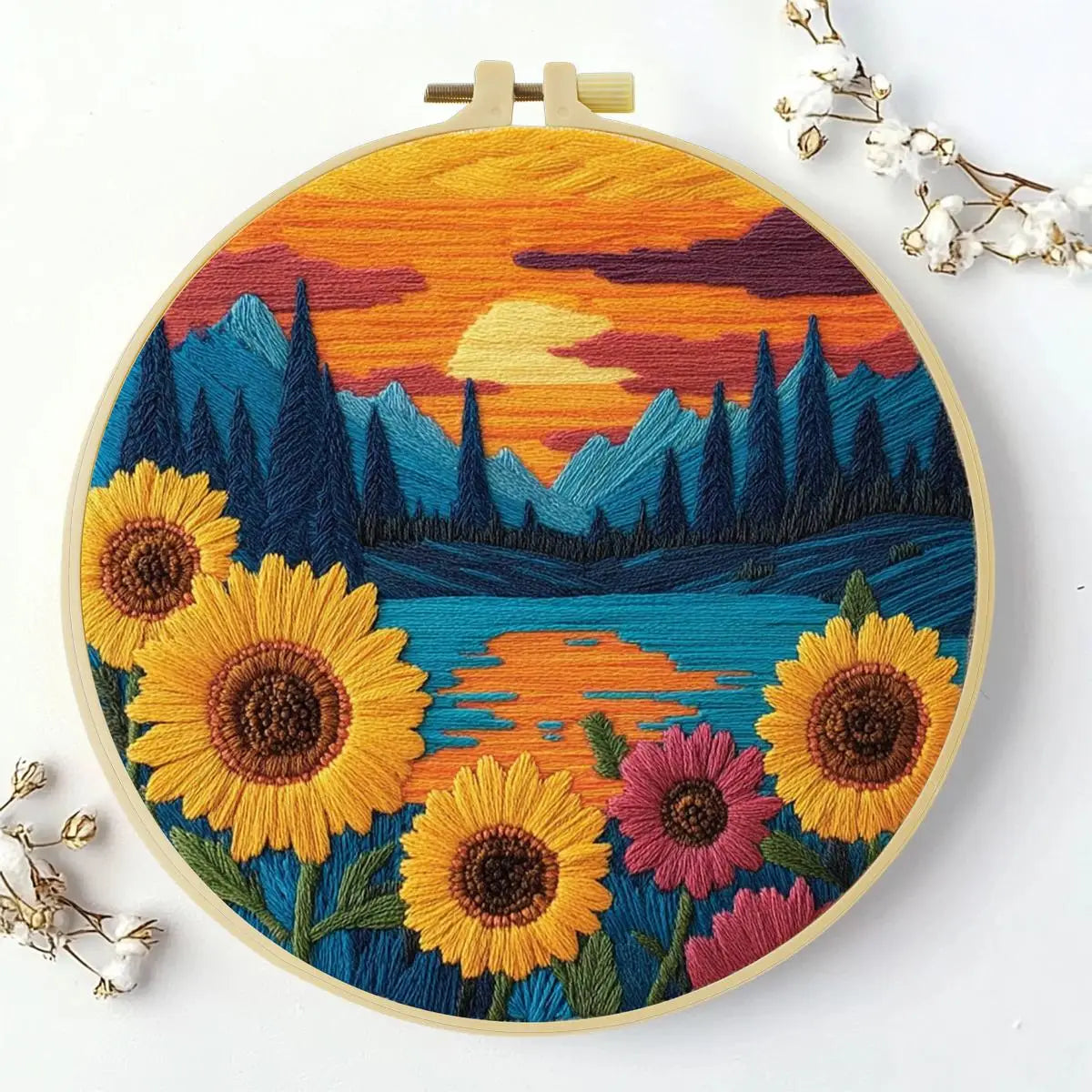 Leaves Embroidery Kit