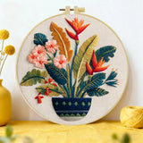 Hand-Embroidered Highland Cow Hoop Art – Farmhouse Wall Decor The Stichers Heavane