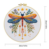 Dragonfly Hand Embroidery Kit The Stichers Heavane