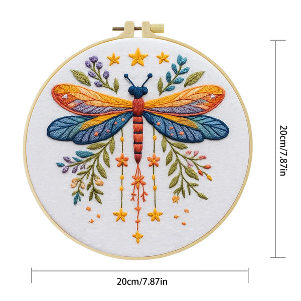 Dragonfly Hand Embroidery Kit