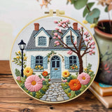 Cottage Garden Hand Embroidery Kit The Stichers Heavane