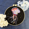 Jellyfish Embroidery Starter Kit The Stichers Heavane