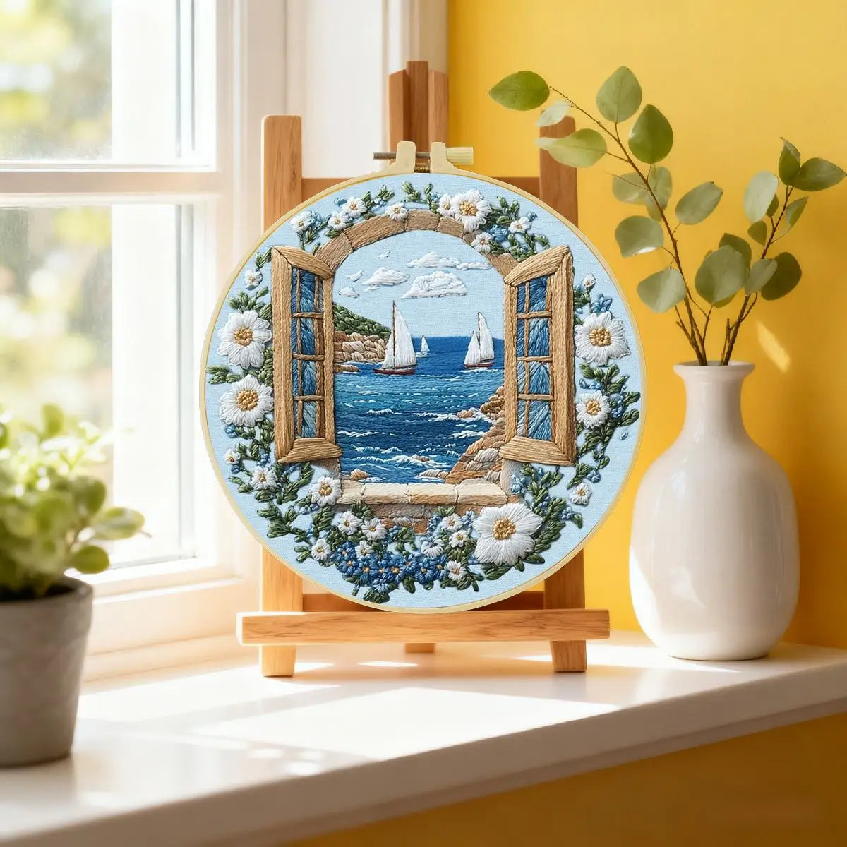 Window View Embroidery Starter Kit