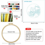 Smiling Kimono Cat Embroidery Kit Kits For Stitchers