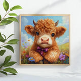 Cute Highland Cow Cross Stitch Kit ๐ฎ๐ธ๐โจ Kits For Stitchers