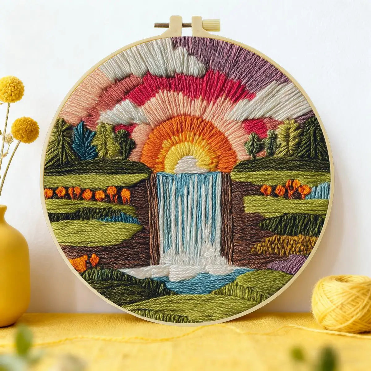 Waterfall Embroidery Starter Kit