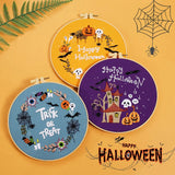 Spooky Halloween Embroidery Kit Collection – 6 Designs